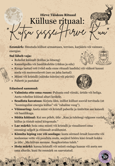 Hirve Täiskuu Tänulikkuse Rituaal Soul Sisters Tarot