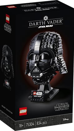 LEGO Star Wars Darth Vader Helmet Building Set, Mask Model Kit for Adults to Build and Display 75304
