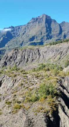 View of cirque de Mafate