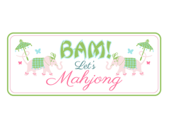 Bam! Let's Mahjong Logo