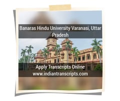 Banaras Hindu University Transcript Online