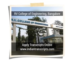 RV College of Engineering Bangalore Transcript Online