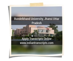 Bundelkhand University Transcript Online