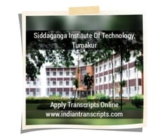 Siddaganga Institute of Technology Tumakur Transcript Online