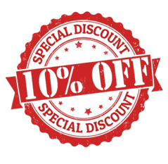 locksmith coupon. 10 percent off.