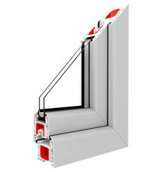 pvc lango profilis