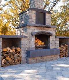 Outdoor Fireplace - Barkman