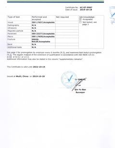 DNV-GL Welders Certified