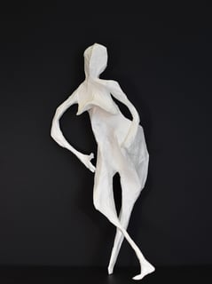 sculpture papier Sète France
