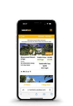 a mobile phone showing a tripadstram app