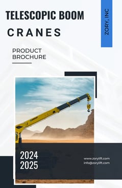 zorylift Brochure for telescopic boom crane