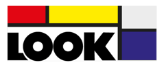 Logo de la marque look, composants de cyclisme
