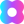 a colorful picture of a circular object