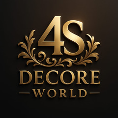 4S DECOR WORLD logo
