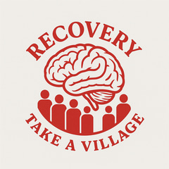 Recovery Takes A Village logo