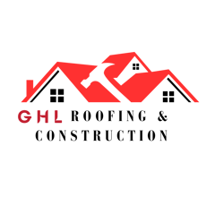 ghl roofing construction logo