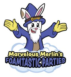 Marvelous Merlins Foamtastic Parties logo