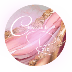 Chrysocolle Rose - Peinture  intuitive logo