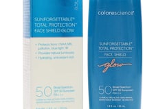 a bottle of sunflower oil for sun protection