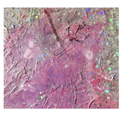 Magical Layered Abstract for Girl's Room - Art by Frankie - Frankie Cervantes - Custom Order