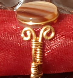 a ring with a ring on it