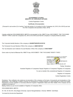 a document with a document in the middle of it