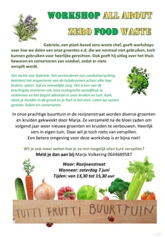 poster Food waste