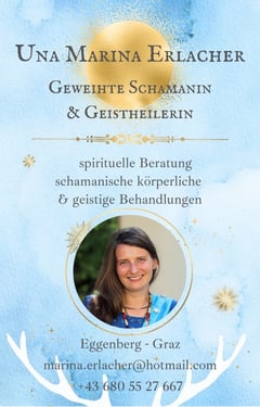 Una Marina Erlacher, geweihte Schamanin & Geistheilerin, Schamanismus, Geistheilung, Graz Steiermark