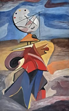 Cuadro El Pintor de Miguel Yebra
