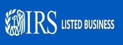 the logo of the irss listed listed listed business