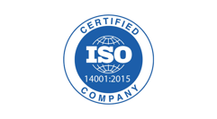 ISO 14001:2015 sertifikatas