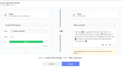 ClickUp Automation Comments Example 3