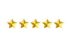 5 gold stars