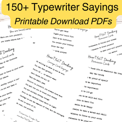 Printable instant downloads sayings