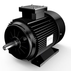 a motor cycle electric motor with a black and white background