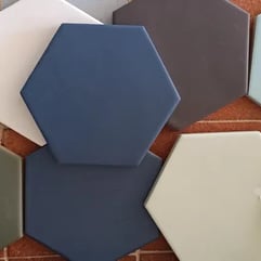 carreaux émaillés mats