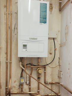 New pressurised combi boiler install in Skegness home