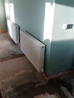 Full central heating install with radiators and smart controls – Chapel St Leonards