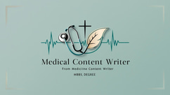 Professional Medical Content Writer logo