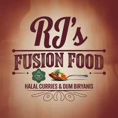 Rj's Fusion Foods logo