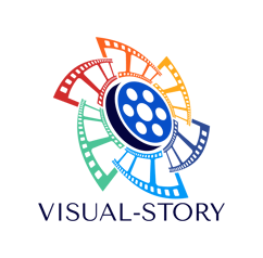 Visual-story logo