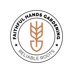 Faithful Hands Gardening logo