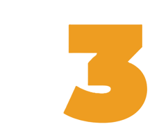 number-3-orange