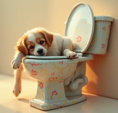 Puppy potty training