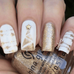 Top 10 Christmas Nail Ideas | Peonies and Fried Chicken