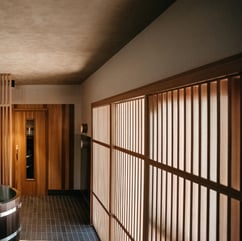 Custom built cabinetry in Margaret River by Silva Cabinetry for MEND Health Spa