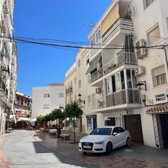 Zona tranquila y centrica donde se ubica el apartamento turistico en Nerja
