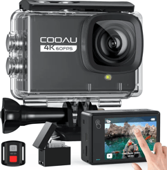 Cooau SPC-05 Cámara Deportiva 4K 60fps 64MP WiFi 