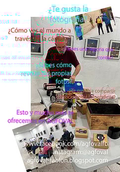 Triptico de la Agrupacion/Asociacion Fotografica Valenciana en la web agfovalweb.es
