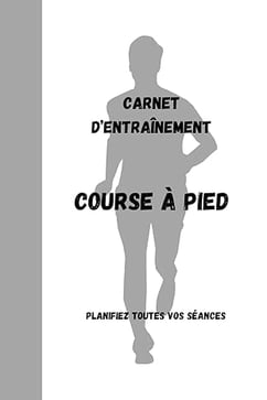 carnet de suivi d'entrainement à la course à pied